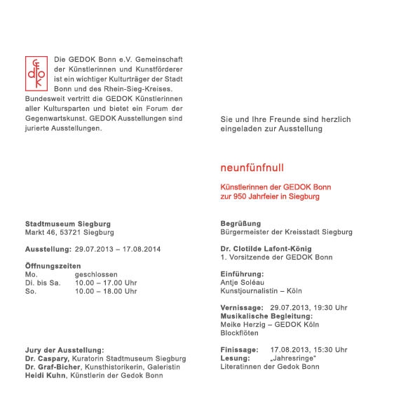 Einladung AK 950