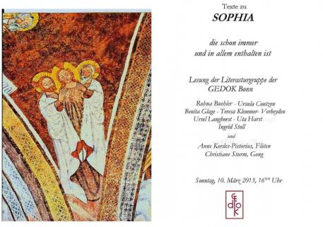 SOPHIA, die weibliche Seite des Göttlichen