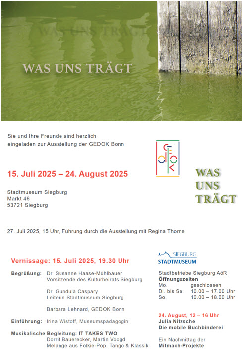 Was uns trägt